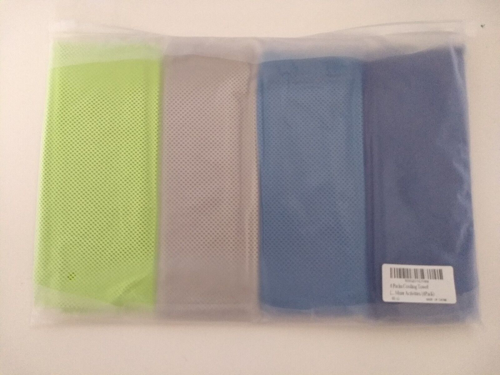 Nip 4 Pack Cooling Towels Running Jogging Gym Yoga Camping Workout Sports