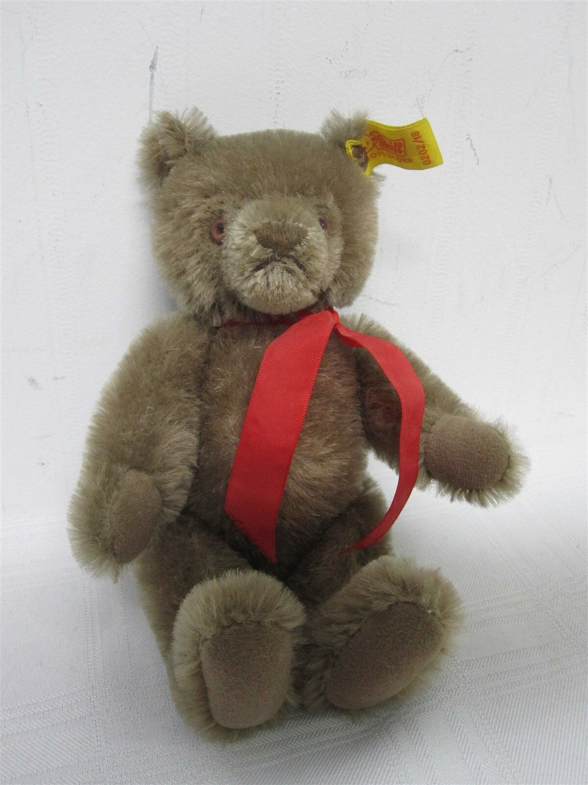 Vintage Steiff Mohair Light Brown Teddy Bear 0202/18 ~ 7 1/2" Made In Austria