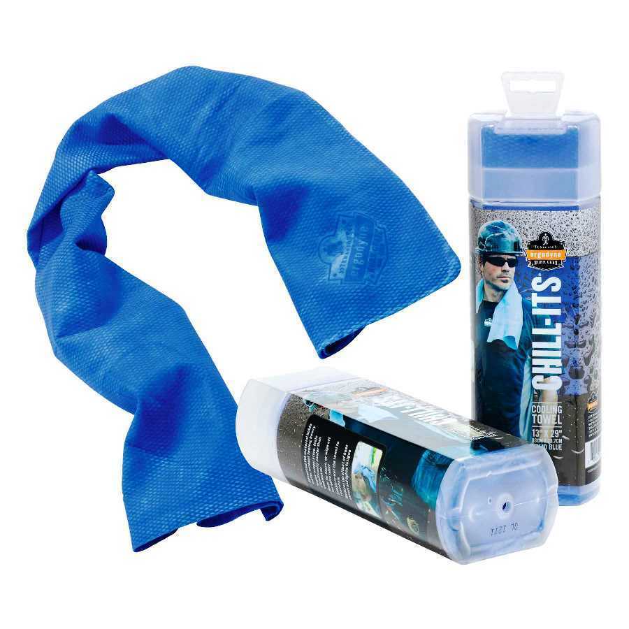 Ergodyne Chill-Its 6602 Cooling Towel-blue or orange