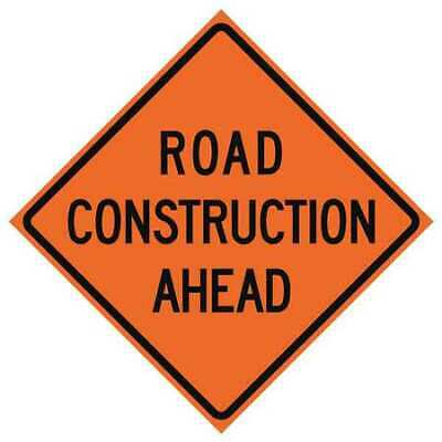 Eastern Metal Signs And Safety 669-c/36-mfo-ra 36in Road Construction Ahead