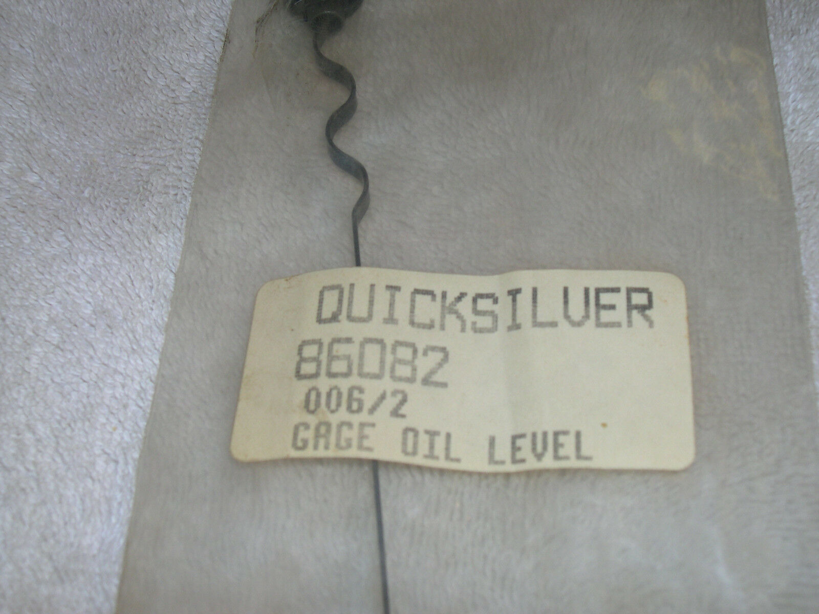 86082 Mercury Quicksilver Oil Level Gauge NOS