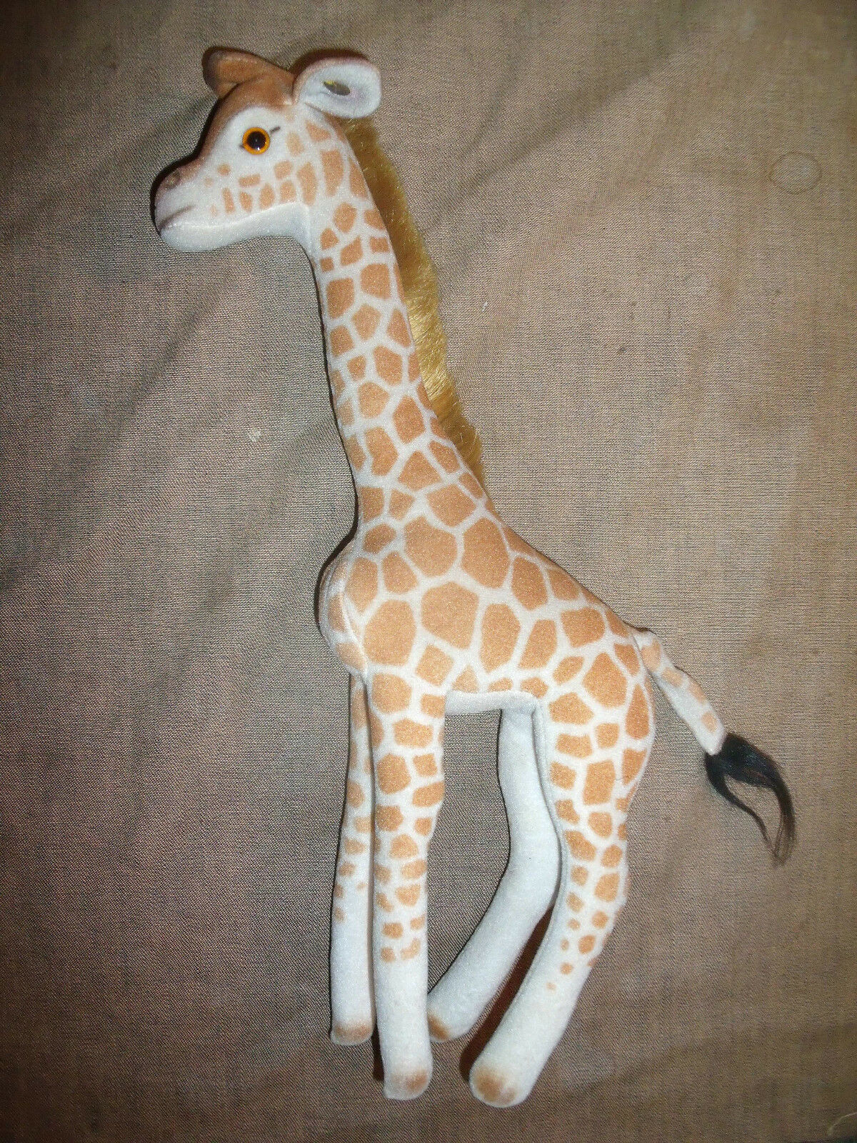 Fine old Steiff tall giraffe stuffed giraffe toy with ear tag