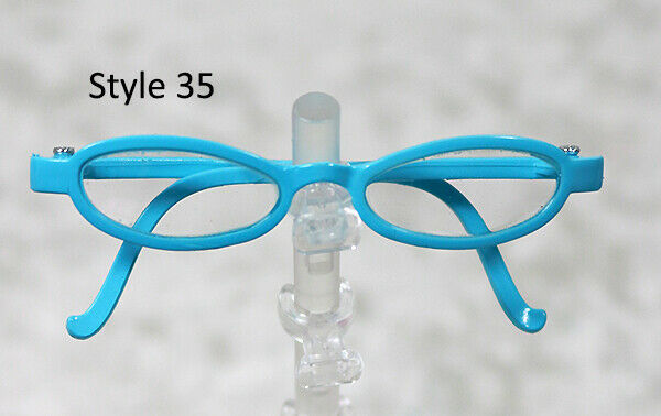 1/3 1/4 BJD SD 60cm 45 eye glasses eyeglasses Dollfie Blue clear lens Style 35