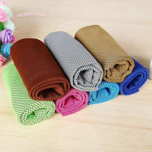 Summer Ice Cold Instant Cooling Towel Running Gym Chilly Pad Sport Yoga Outdoor
