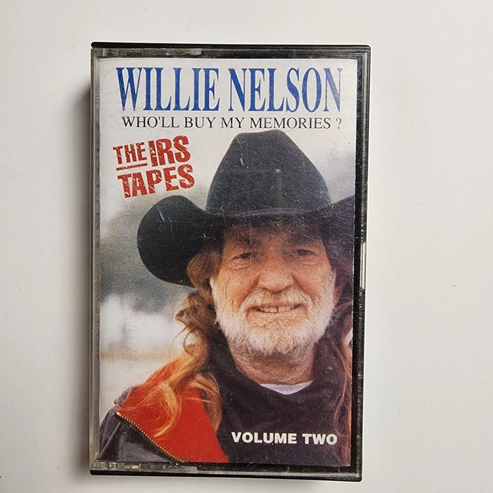 Willie Nelson Who'll Buy My Memories? Vol.2 Cassette 1991 Sony Music Untested