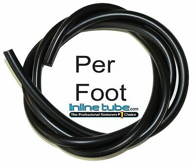 1964-81 Gm Vacuum Engine Hose Ribbed Black Stripe 5/32 3 Ribs Sold By The Foot