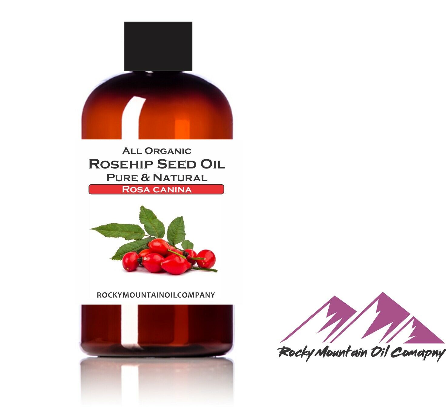 100% Pure Premium Organic Rosehip Seed Oil Cold Pressed 2 4 8 16 Oz Rose Hip