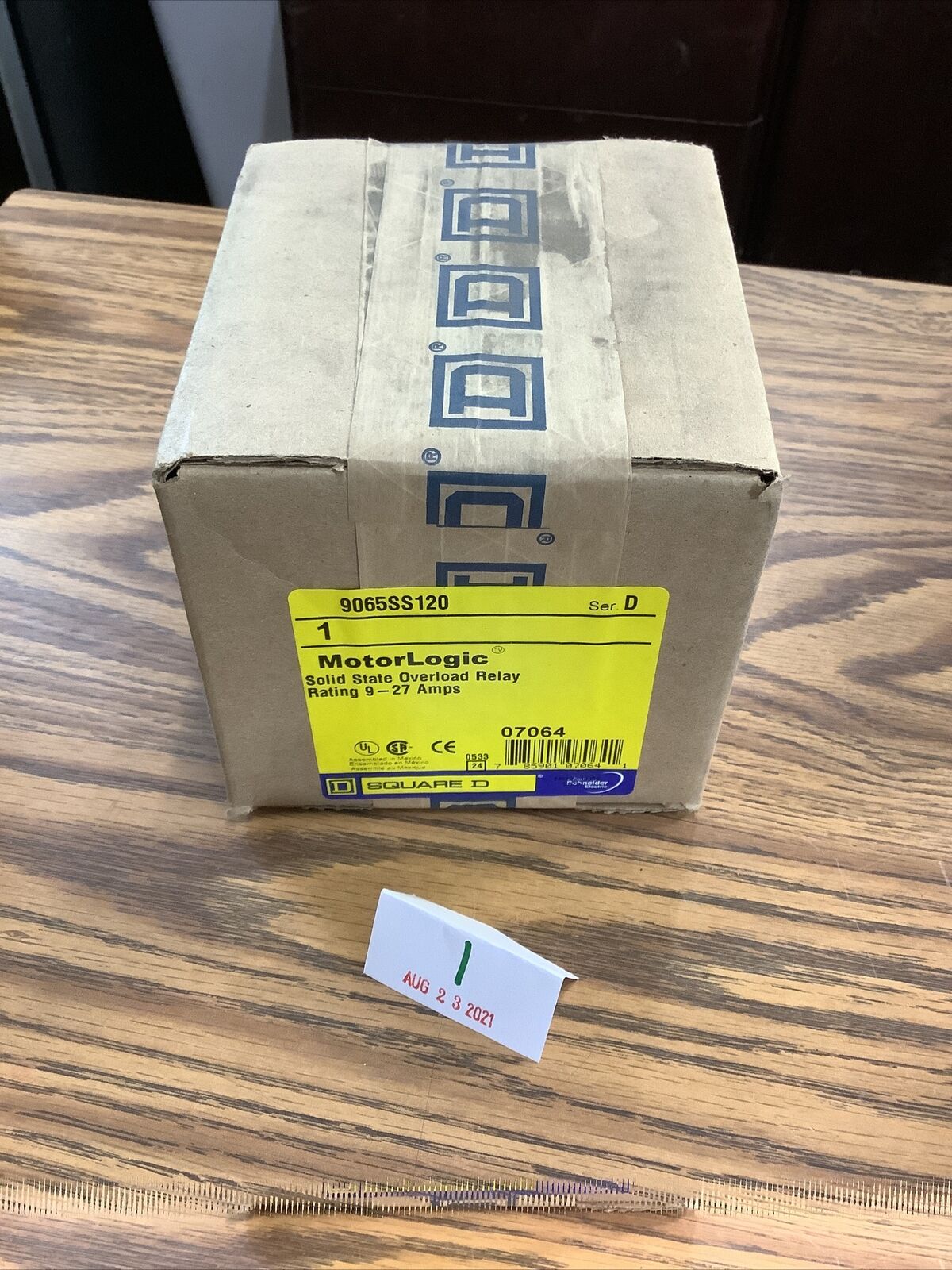 Square D 9065-ss120 Solid State Overload Relay Sealed