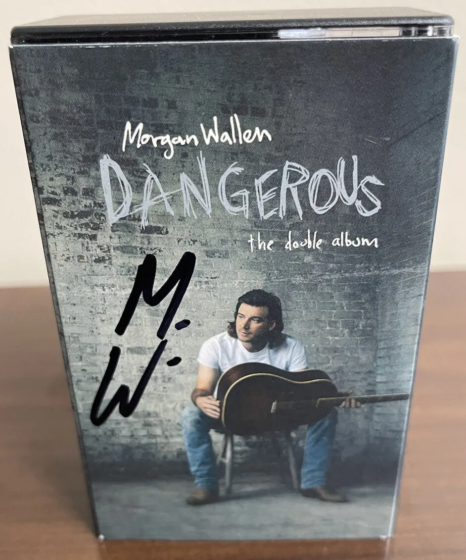 Morgan Wallen Signed Autograph Dangerous The Double Album Cassette Sold Out Rare