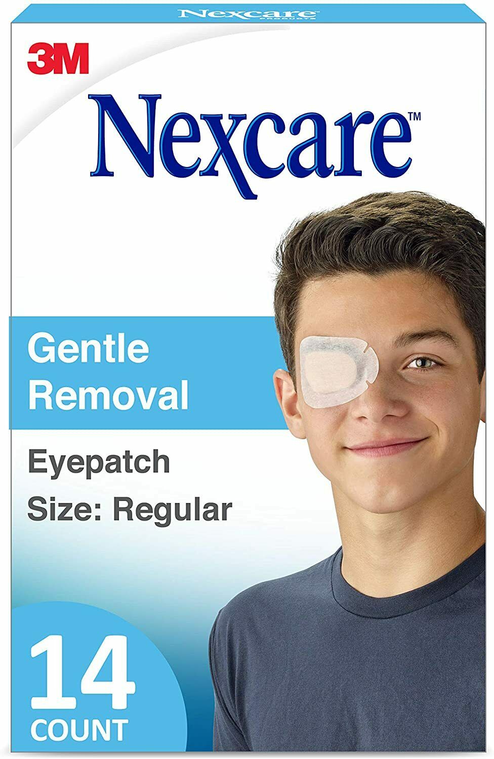 Nexcare Sensitive Skin Opticlude Eyepatch, 14 Count