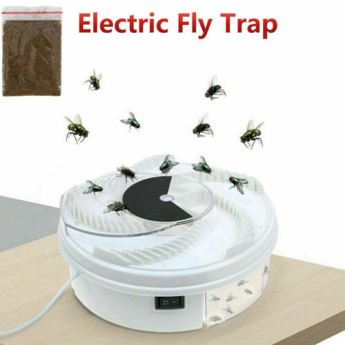 Anti-Shock Crush Resistant Electric Fly Device Trapping Food Kit Pest Repellers