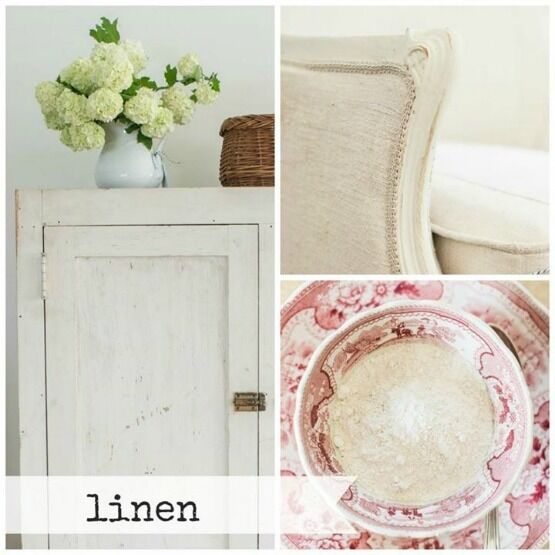 Miss Mustard Seed's Milk Paint - Linen Off-white - 1 Qt - Furniture Painting Diy