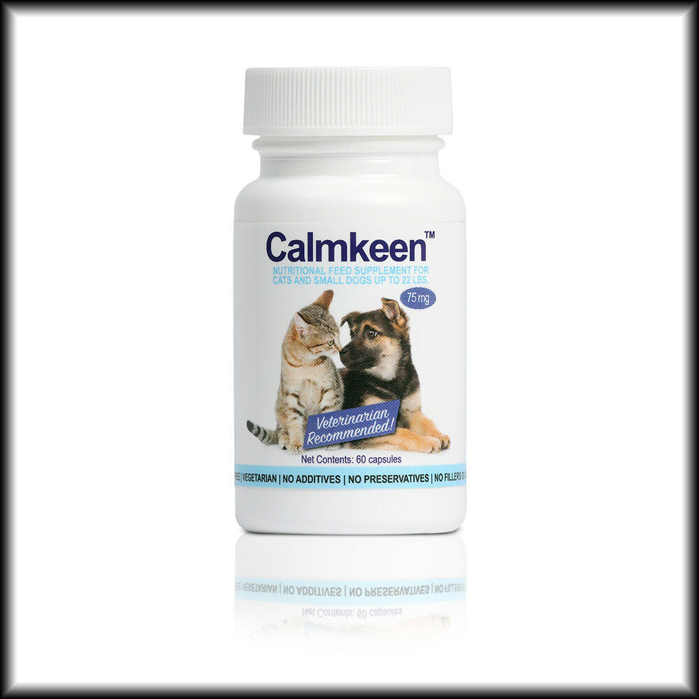 Calmkeen 75 mg for Small Dogs & Cats 60 ct Bottle ALWAYS FREE SHIPPING!!